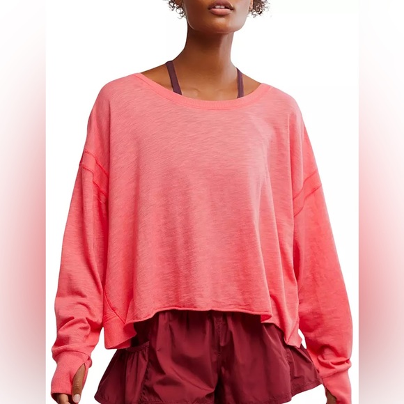 NWT FP Movement My Time Layer | Hibiscus | Size L - Picture 1 of 8